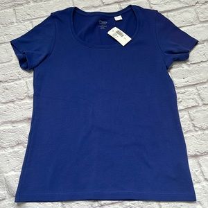 Chico’s women’s stretch Tshirt blue